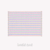 【手編みキット】Yumeiro Blanket(ゆめいろブランケット)|8色で編むふんわりブランケット|ミルキーカラー|2サイズ|編み図付き