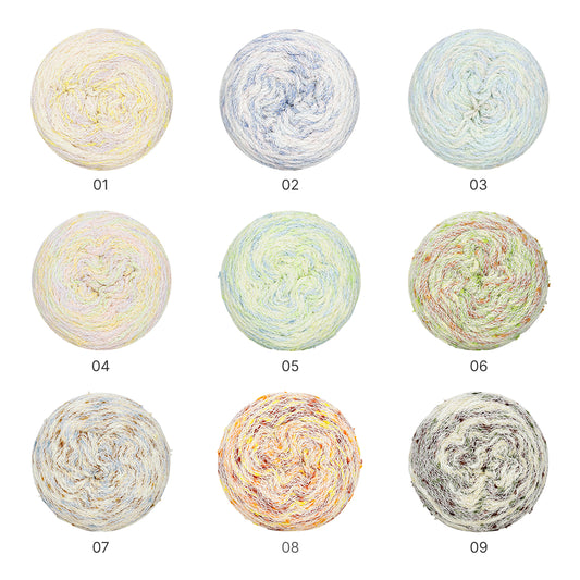 【手編みキット】Monet Chou Bustier(モネ シュウ ビスチェ)|蝶型デザイン|爽やかなモダール使用の透かしデザイン|初心者向け|全9色展開|編み図付き
