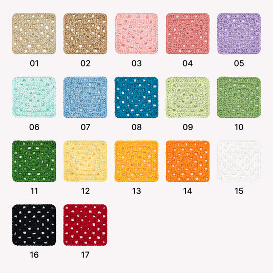【手編みキット】Hoshi Layer Set(ホシレイヤーセット)|ビスチェ&スカートのセットアップ|レイヤードを楽しむ透かし編み|バンブーコットン使用|編み図・動画付き