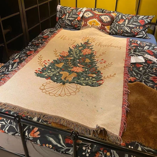 北欧風マルチカバー ブランケット1点|全6柄・おしゃれであたたかい大判スローケット|ソファ・ベッド・ひざ掛けにもおすすめ(130×180cm)