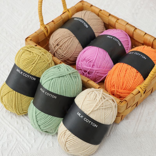 当店人気NO.1 ベビーミルクヤーン 売れ筋ランキングセット 12玉入り 並太 50g