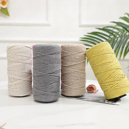 もくもくコットン バッグ・帽子・雑貨に最適大容量 150g かぎ針5/0号~7/0号