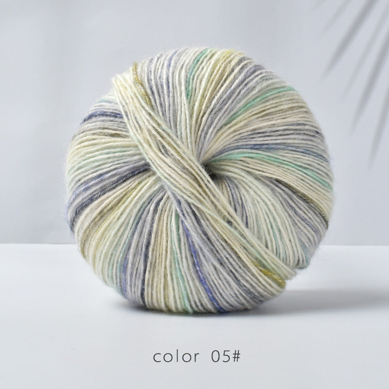 ほっこりカラー段染め糸