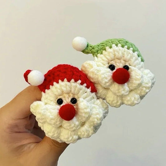 【編みレシピ】クリスマス編みぐるみーサンタ