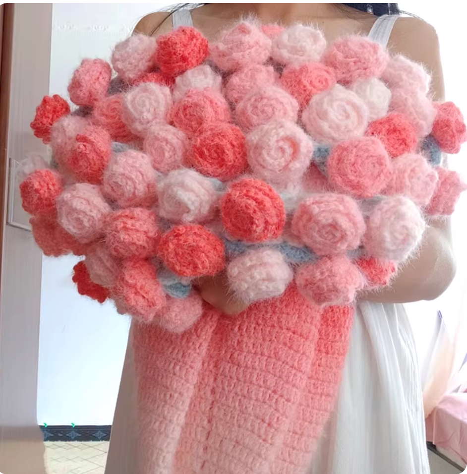 【完全保存版】デザイン×３種の毛糸で選ぶ、世界にひとつだけの「花束ブランケット」カスタマイズガイド