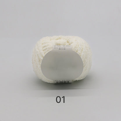 コットンキャンディヤーン50g｜韓国で大流行！｜ふわもこマシュマロ糸｜ 鉢底ネット編み・ネット編み・マフラー・帽子・編みぐるみ向け