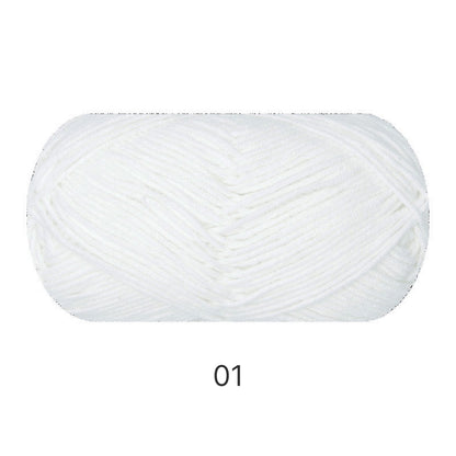 Premium Combed Cotton Lite（プレミアム・コーマコットン・ライト）40g｜高品質4ply｜軽やかで滑らかな編み心地｜推し活にぴったり｜初心者にもおすすめ｜全67色　