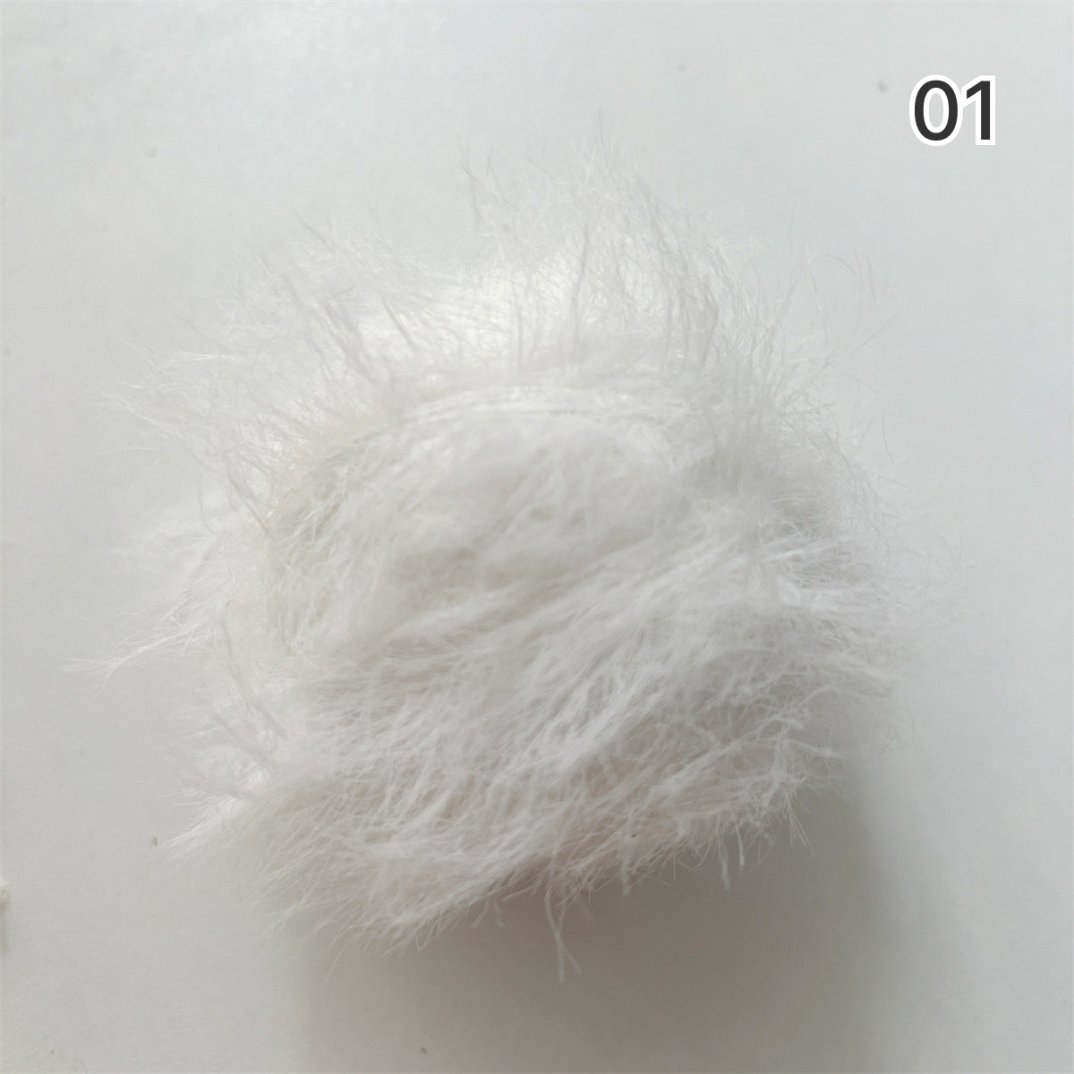 Mochi Fur Yarn（モチファーヤーン）50g｜ふわもこ・フェイクファー・パステルカラー｜帽子・マフラー｜韓国トレンド｜全15色