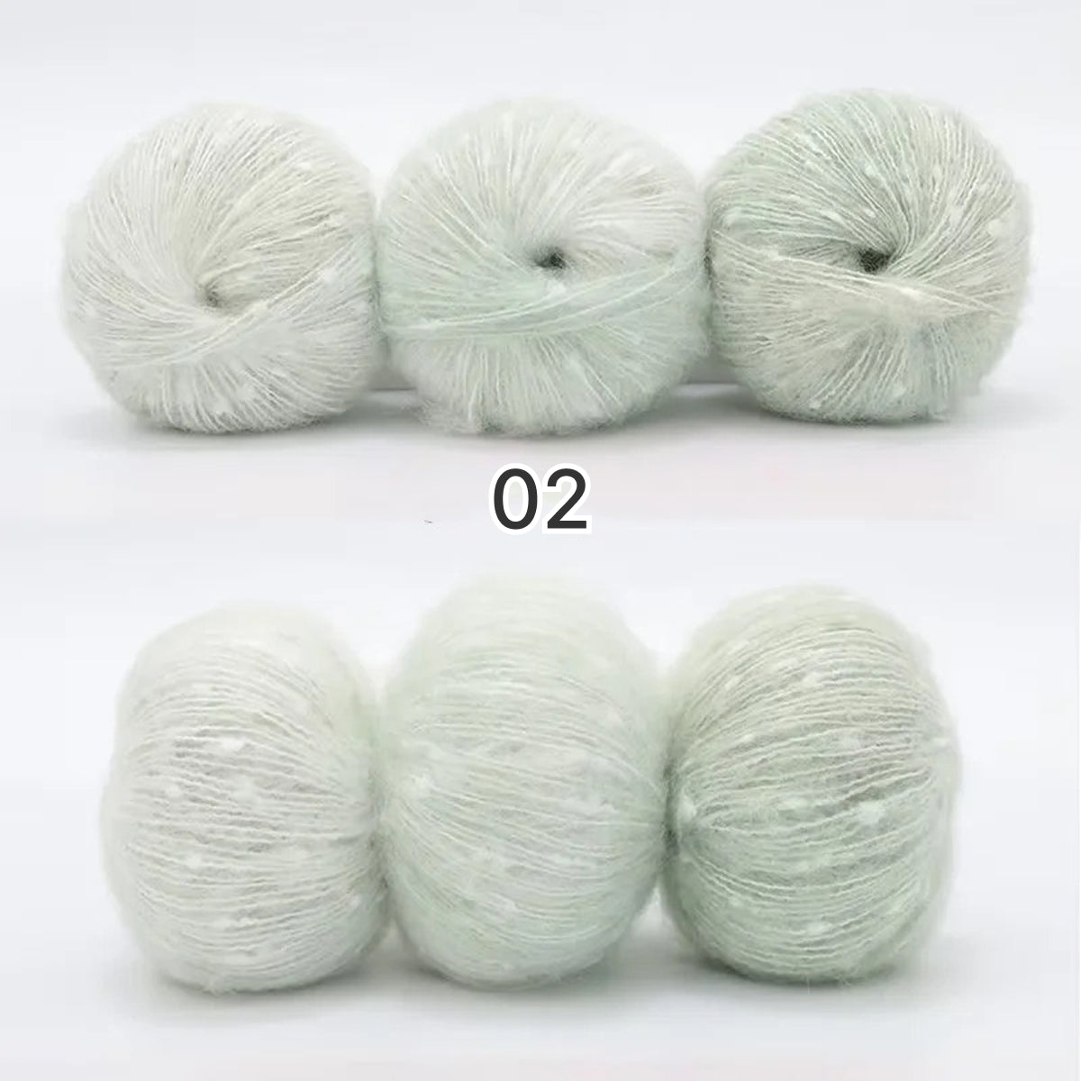 Milky Way Mohair（ミルキーウェイ・モヘア）50g｜美しい段染め｜ふわふわのウール・モヘア混｜マフラー作りに｜全18色