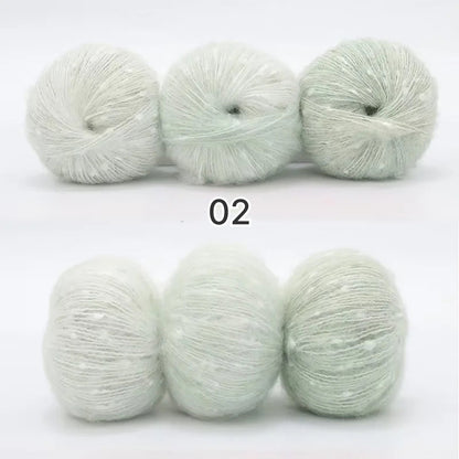 Milky Way Mohair（ミルキーウェイ・モヘア）50g｜美しい段染め｜ふわふわのウール・モヘア混｜マフラー作りに｜全18色