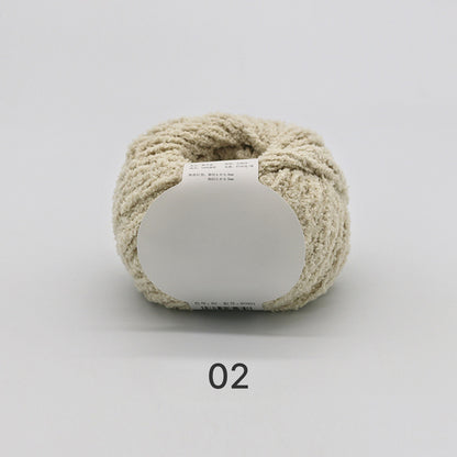 コットンキャンディヤーン50g｜韓国で大流行！｜ふわもこマシュマロ糸｜ 鉢底ネット編み・ネット編み・マフラー・帽子・編みぐるみ向け