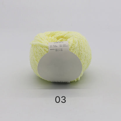 コットンキャンディヤーン50g｜韓国で大流行！｜ふわもこマシュマロ糸｜ 鉢底ネット編み・ネット編み・マフラー・帽子・編みぐるみ向け