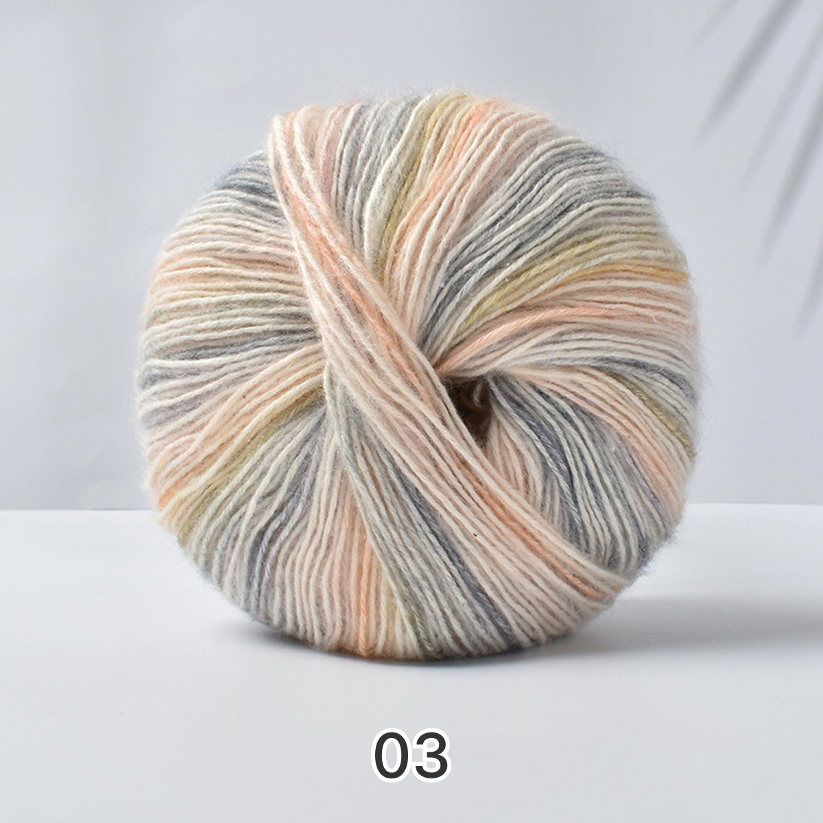Pastel Cotton （パステルコットン）50g｜やさしい彩りのコットングラデーション糸｜中細・サマーヤーン ｜全14色