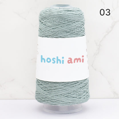 Breeze Lace Yarn（ブリーズレースヤーン）50g｜3本撚りのコットンリネンレース糸｜サマーヤーン｜春夏のウェア・ショール・小物に｜全11色