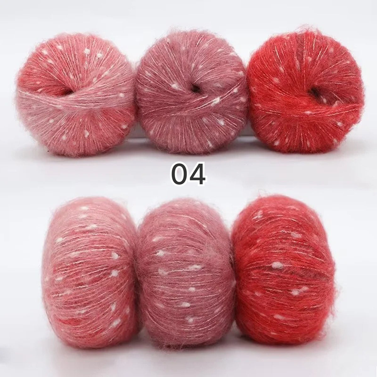 Milky Way Mohair（ミルキーウェイ・モヘア）50g｜美しい段染め｜ふわふわのウール・モヘア混｜マフラー作りに｜全18色