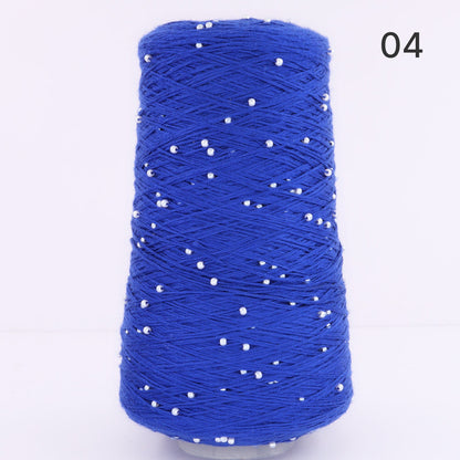 Pearl Cotton（パールコットン）350g｜真珠のような輝き｜パールビーズ入りシルケットコットン｜上品な艶と涼やかなサマーヤーン｜韓国トレンドのバレエコア風｜全75色
