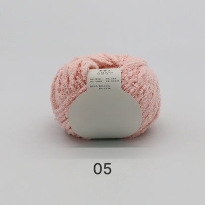 コットンキャンディヤーン50g｜韓国で大流行！｜ふわもこマシュマロ糸｜ 鉢底ネット編み・ネット編み・マフラー・帽子・編みぐるみ向け