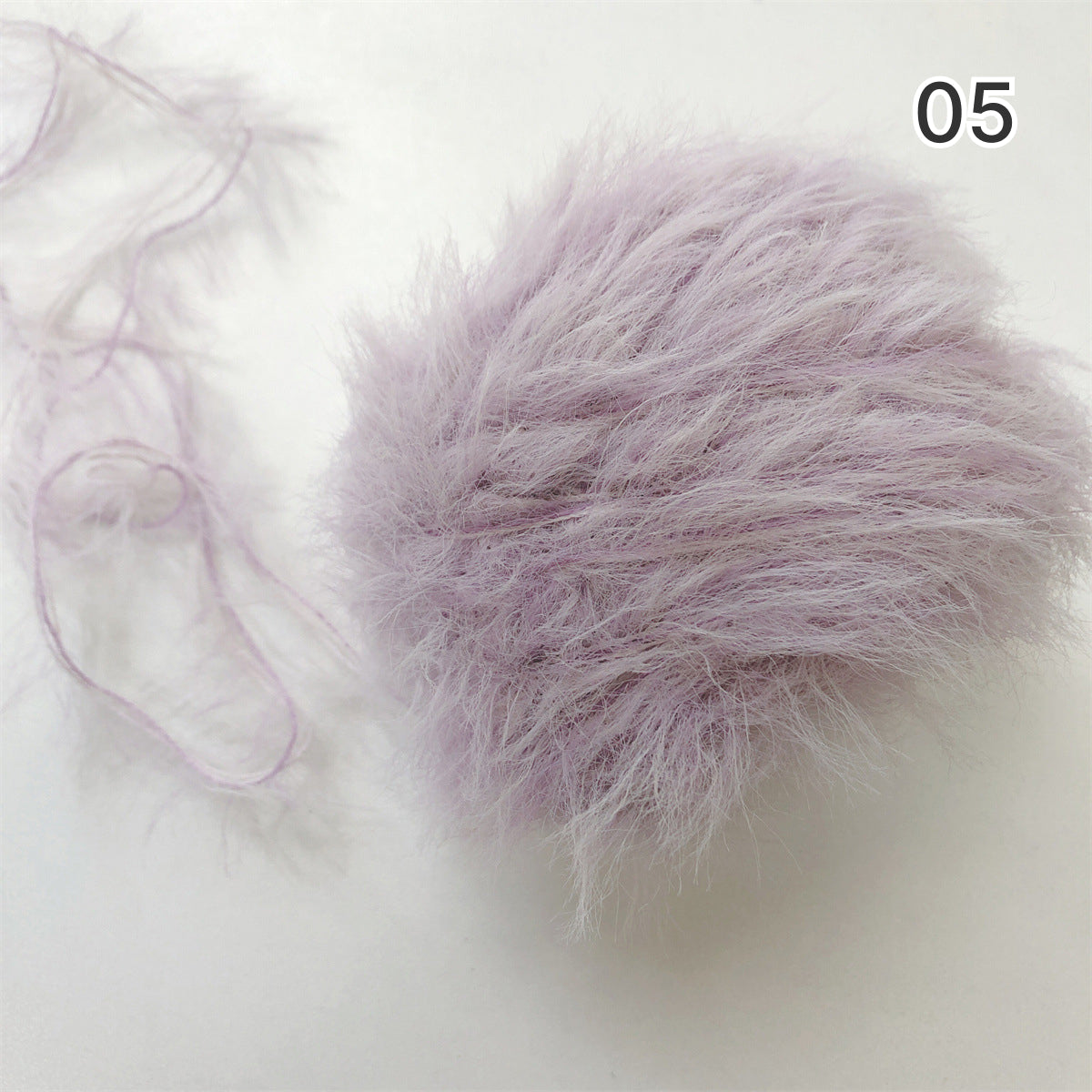 Mochi Fur Yarn（モチファーヤーン）50g｜ふわもこ・フェイクファー・パステルカラー｜帽子・マフラー｜韓国トレンド｜全15色