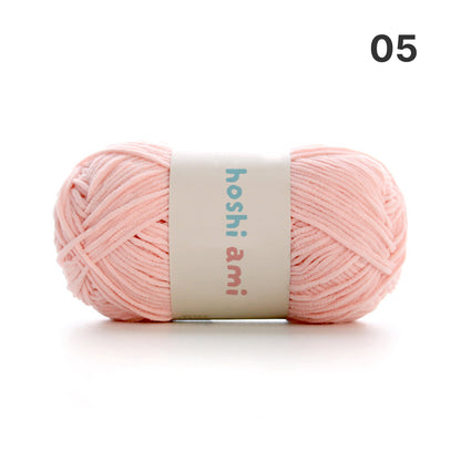 Bonbon Yarn（ボンボンヤーン）50g｜細めのシェニール毛糸｜あみぐるみ・ヘアアクセ・小物に｜全53色
