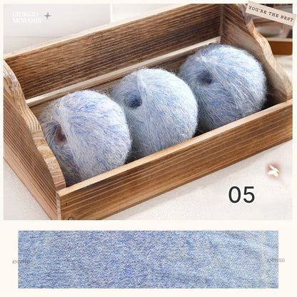 Hane Mohair（ハネモヘア）50g｜グラデーションモヘア糸｜羽のように軽やかでシルクのような艶感｜全12色
