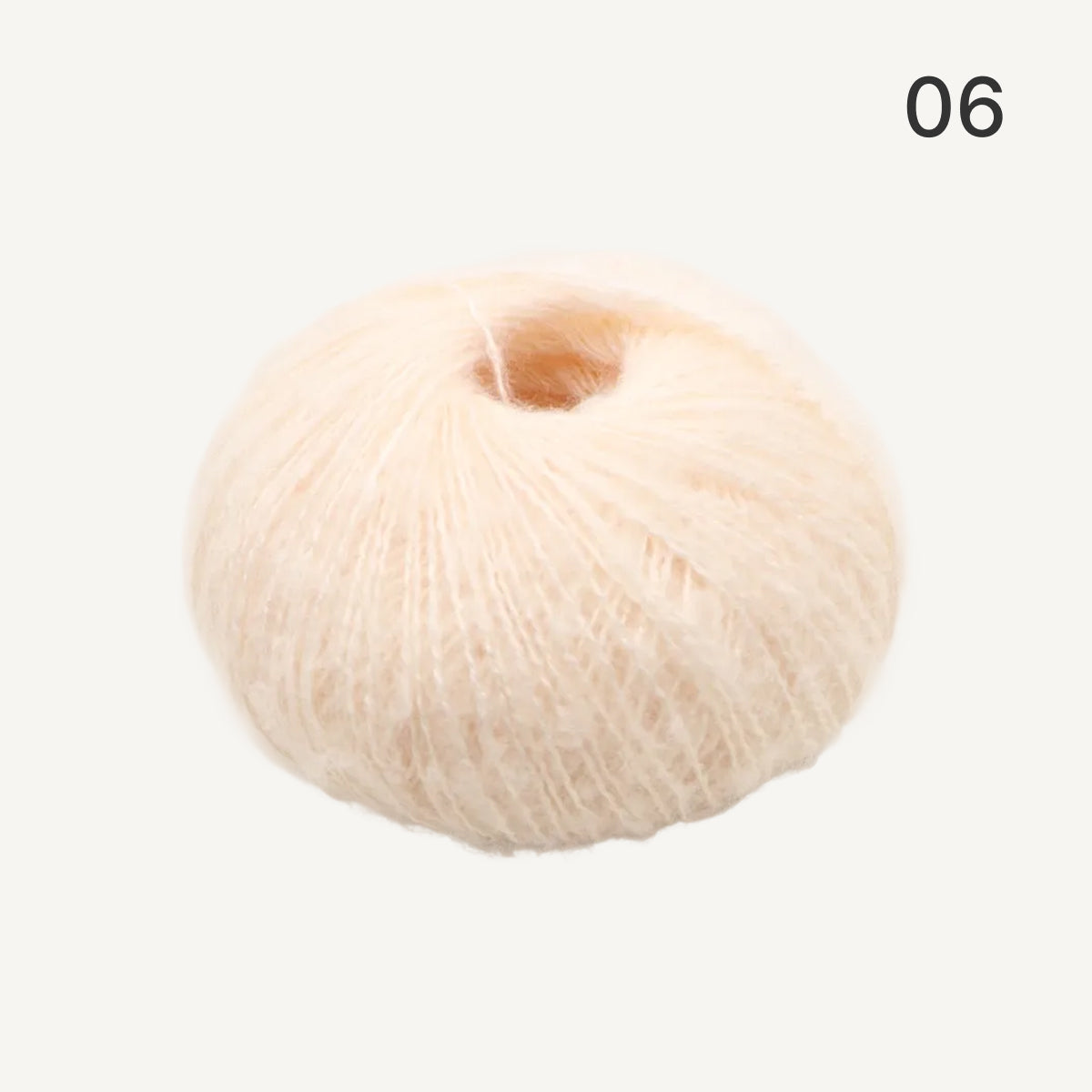 Fuwari Mohair（フワリモヘア）25g｜極上の肌触り｜綿あめのように軽やか｜引き揃え・透かし編み・ベビーウェアに｜全40色