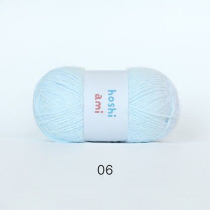 「たんぽぽ」　150g｜ふんわり毛足×透け色で作る、やさしいアイテムにぴったり｜服・バッグ・小物におすすめ