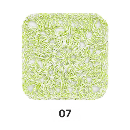 【細ラメ入り】Aurora Cotton（オーロラコットン）50g｜綿79％・やわらかな肌ざわりのラメコットン｜上品なきらめきで夏ウェア・バッグ・ショールに｜全10色