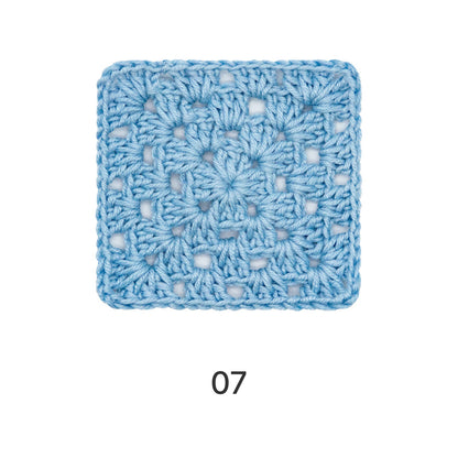 【手編みキット】Bamboo 3WAY Scarf（バンブースリーウェイスカーフ）｜バブーシュカ・ミニショール・ヒップスカーフの3WAY｜Bamboo Cotton使用｜全17色｜編み図付き
