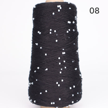 Pearl Cotton（パールコットン）350g｜真珠のような輝き｜パールビーズ入りシルケットコットン｜上品な艶と涼やかなサマーヤーン｜韓国トレンドのバレエコア風｜全75色