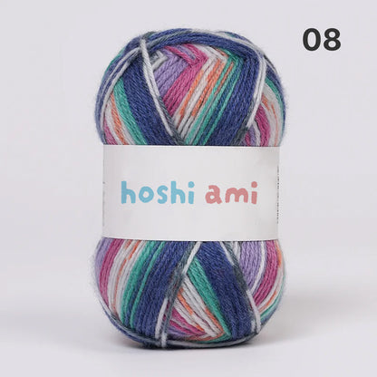 【ソックヤーン】Moyo Yarn（モヨヤーン）50g｜ウール70%・ナイロン30%｜段染め＆単色｜靴下・小物に｜全19色