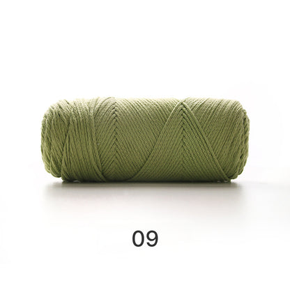 【手編みキット】綿100％ 星形模様のスクエアバッグ ｜かごバッグ風・全37色｜ボトルホルダーにもなるデイジーチャーム付き｜編み方動画レシピ付き