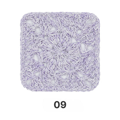 【細ラメ入り】Aurora Cotton（オーロラコットン）50g｜綿79％・やわらかな肌ざわりのラメコットン｜上品なきらめきで夏ウェア・バッグ・ショールに｜全10色