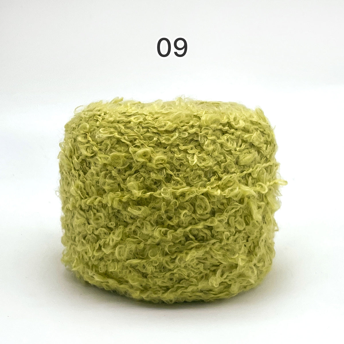 Teddy Loop Yarn（テディループヤーン）50g｜くるくるループのブークレヤーン｜ウール混｜もこもこファンシーヤーン｜韓国風ツイード調｜あみぐるみ・引き揃え糸に｜全17色