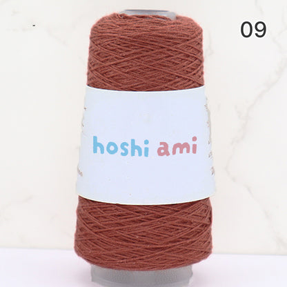 Breeze Lace Yarn（ブリーズレースヤーン）50g｜3本撚りのコットンリネンレース糸｜サマーヤーン｜春夏のウェア・ショール・小物に｜全11色