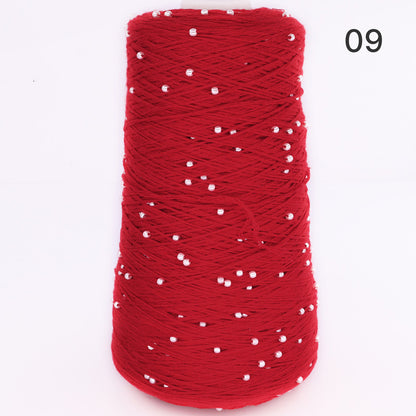 Pearl Cotton（パールコットン）350g｜真珠のような輝き｜パールビーズ入りシルケットコットン｜上品な艶と涼やかなサマーヤーン｜韓国トレンドのバレエコア風｜全75色