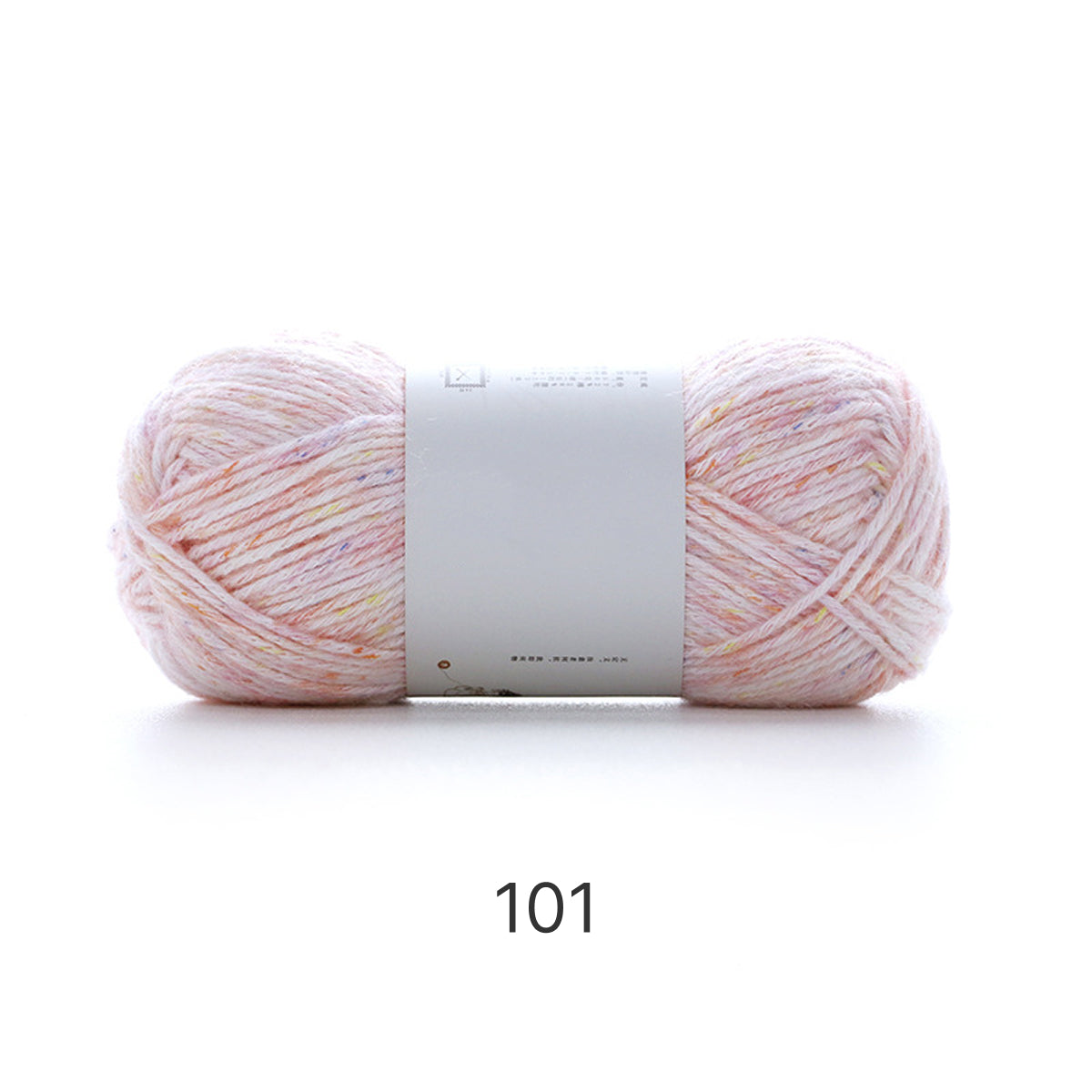 「Mousse Cotton 」　50g ｜ムース・コットン ｜韓国インテリア風｜空気を編むような新触感｜カラフルネップ入りエアリーコットン糸 | 並太