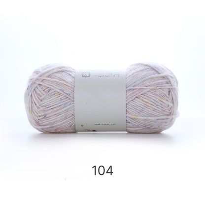 「Mousse Cotton 」　50g ｜ムース・コットン ｜韓国インテリア風｜空気を編むような新触感｜カラフルネップ入りエアリーコットン糸 | 並太