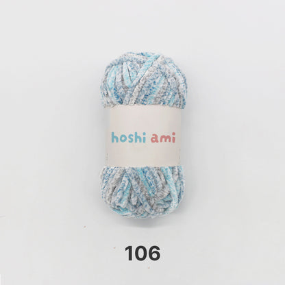 Moco Velvet Yarn（モコベルベットヤーン）100g｜シェニール・モールヤーン｜ベルベットのような艶感の毛糸｜秋冬小物・あみぐるみに｜全50色