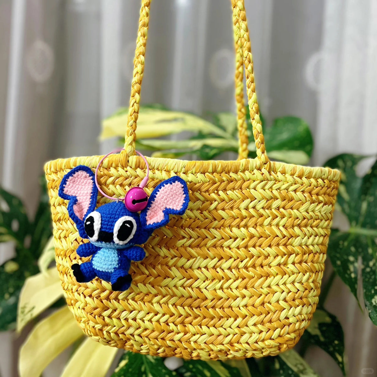 【手にやさしい】ラフィア風 スムースヤーン 250m｜コットンリンター由来の再生繊維｜スルスル編める夏糸｜麦わら帽子 かごバッグ