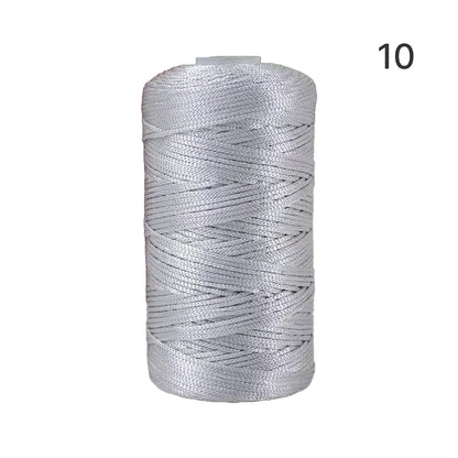 Lumi Yarn（ルミヤーン）100g｜アイスシルク調の光沢糸｜上品な艶めき｜春夏の帽子やかごバッグ作りに｜全60色