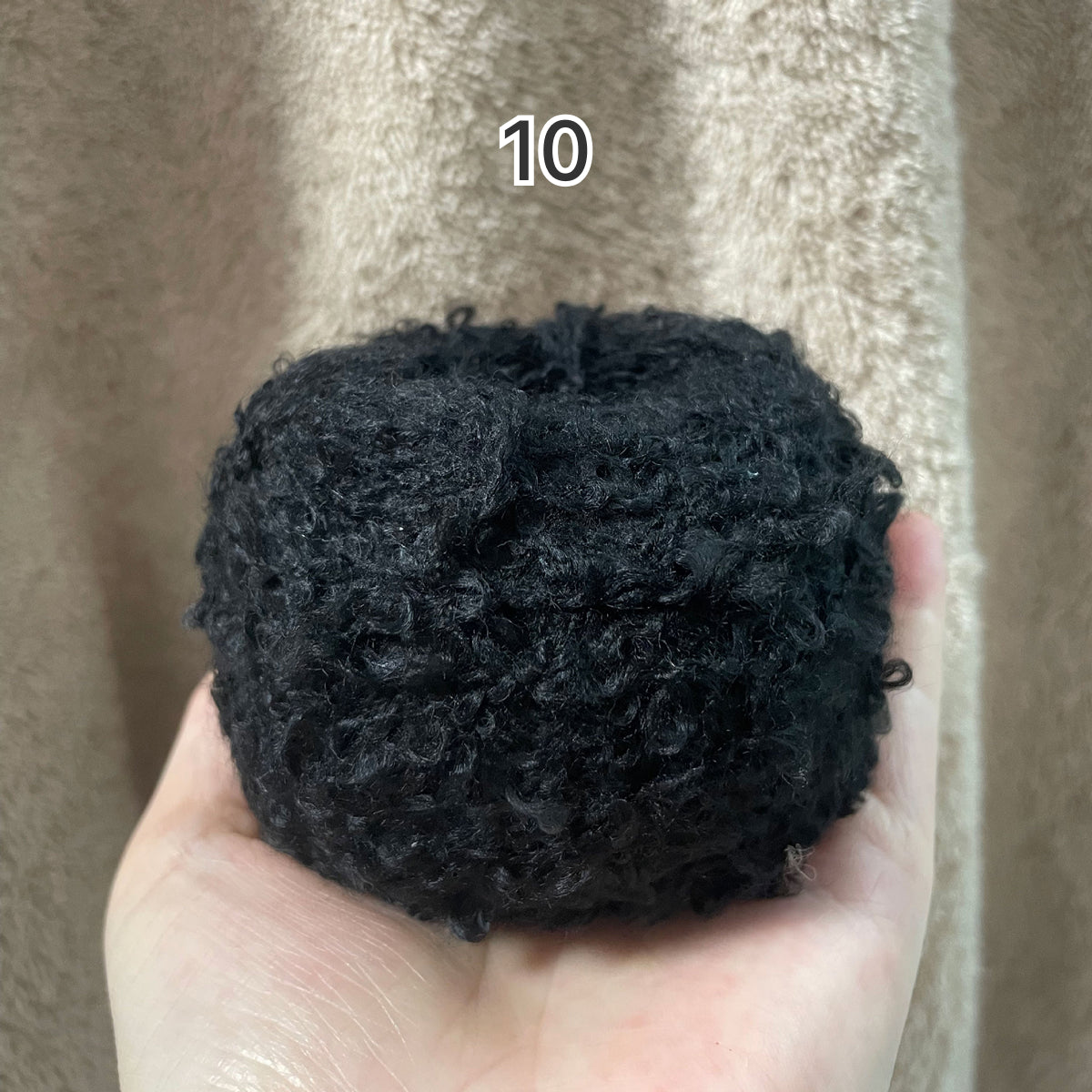 Teddy Loop Yarn（テディループヤーン）50g｜くるくるループのブークレヤーン｜ウール混｜もこもこファンシーヤーン｜韓国風ツイード調｜あみぐるみ・引き揃え糸に｜全17色