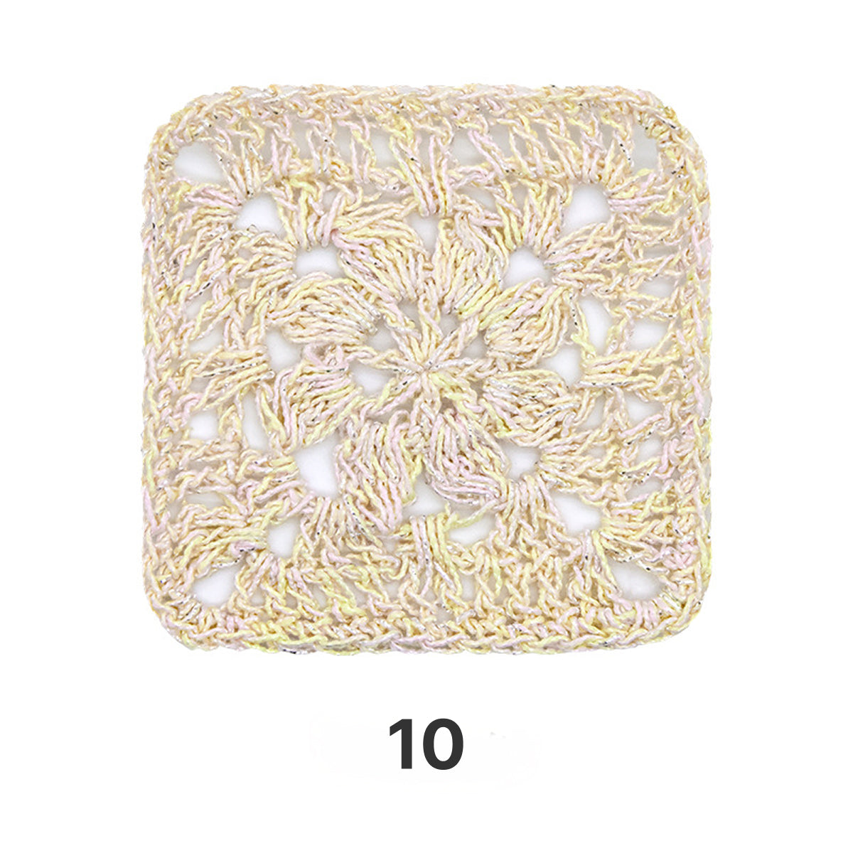 【細ラメ入り】Aurora Cotton（オーロラコットン）50g｜綿79％・やわらかな肌ざわりのラメコットン｜上品なきらめきで夏ウェア・バッグ・ショールに｜全10色