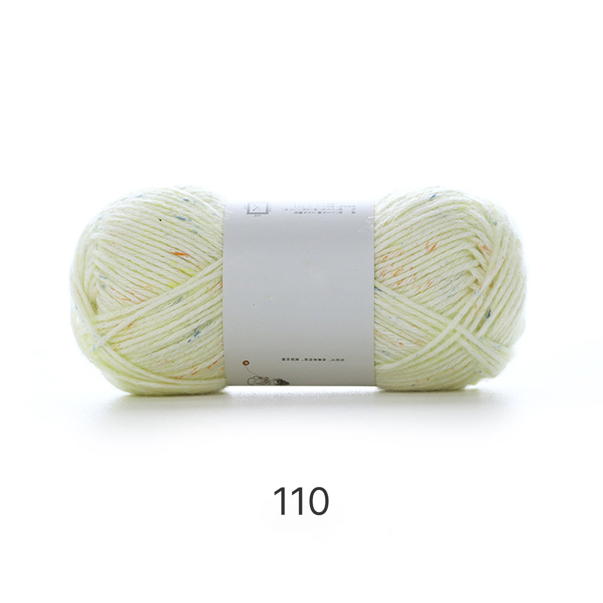 「Mousse Cotton 」　50g ｜ムース・コットン ｜韓国インテリア風｜空気を編むような新触感｜カラフルネップ入りエアリーコットン糸 | 並太