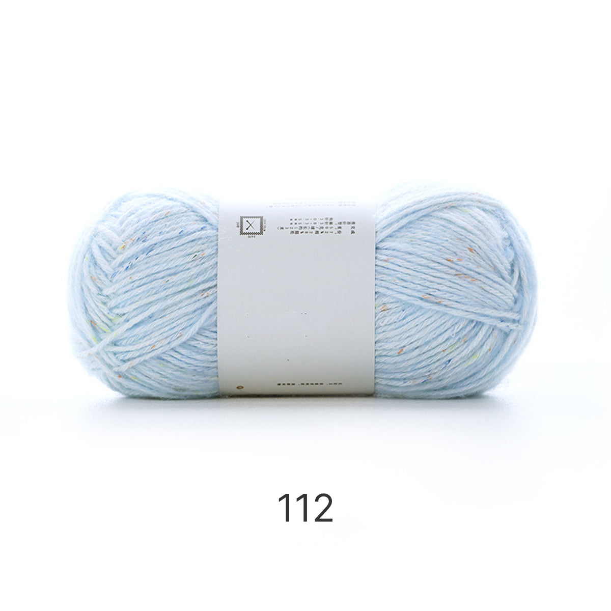 「Mousse Cotton 」　50g ｜ムース・コットン ｜韓国インテリア風｜空気を編むような新触感｜カラフルネップ入りエアリーコットン糸 | 並太