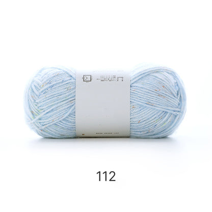 「Mousse Cotton 」　50g ｜ムース・コットン ｜韓国インテリア風｜空気を編むような新触感｜カラフルネップ入りエアリーコットン糸 | 並太