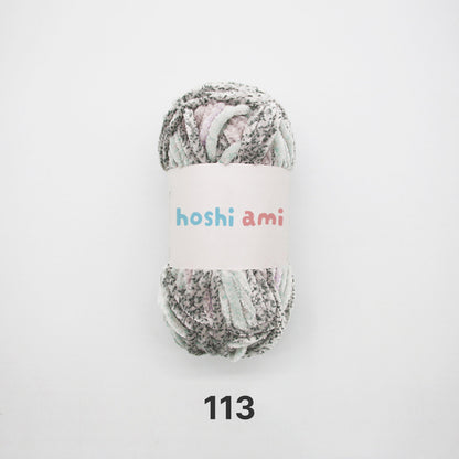 Moco Velvet Yarn（モコベルベットヤーン）100g｜シェニール・モールヤーン｜ベルベットのような艶感の毛糸｜秋冬小物・あみぐるみに｜全50色
