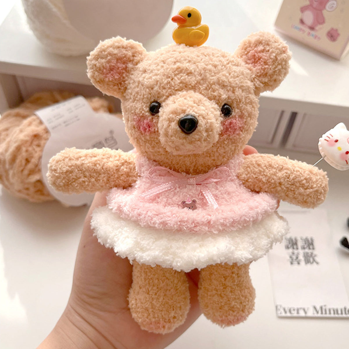 コットンキャンディヤーン50g｜韓国で大流行！｜ふわもこマシュマロ糸｜ 鉢底ネット編み・ネット編み・マフラー・帽子・編みぐるみ向け