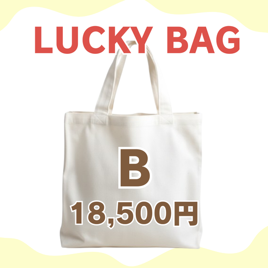 【ラッキーバッグ B 】人気No.1 大判サイズ花束キット＋福袋限定！ヨーロッパ風大玉糸1玉＋ロングファーヤーン2玉必入！人気キット＆毛糸たっぷりお楽しみセット