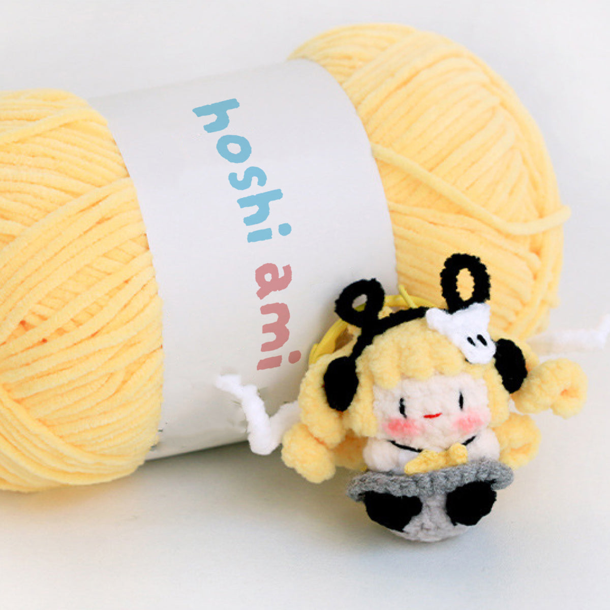 Bonbon Yarn（ボンボンヤーン）50g｜細めのシェニール毛糸｜あみぐるみ・ヘアアクセ・小物に｜全53色