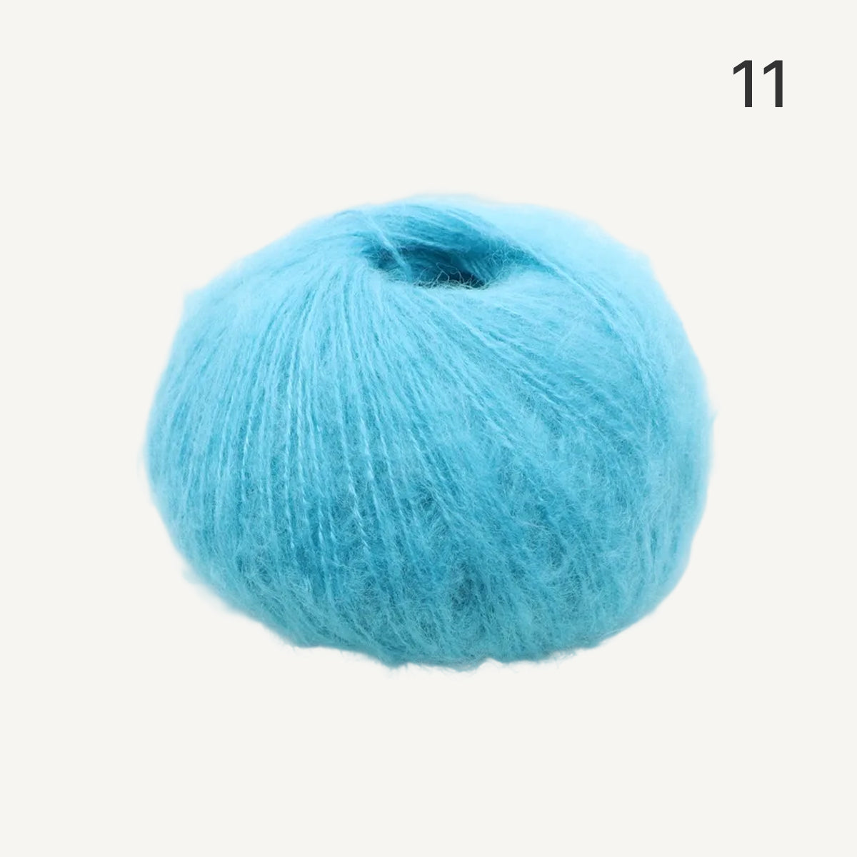 Fuwari Mohair（フワリモヘア）25g｜極上の肌触り｜綿あめのように軽やか｜引き揃え・透かし編み・ベビーウェアに｜全40色